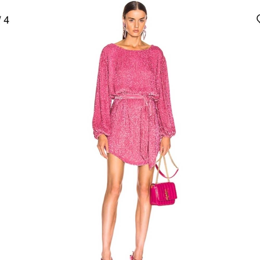 Retrofete Grace Dress in Pink